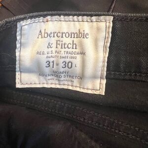 Abercrombie & Fitch Black Skinny Jeans